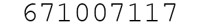 Number 671007117.