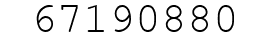 Number 67190880.