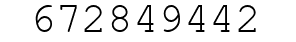 Number 672849442.