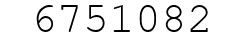 Number 6751082.