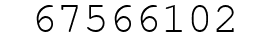 Number 67566102.