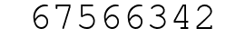 Number 67566342.