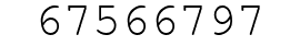 Number 67566797.