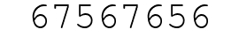 Number 67567656.