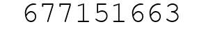 Number 677151663.