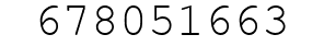 Number 678051663.
