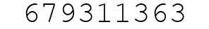 Number 679311363.