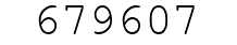 Number 679607.