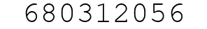 Number 680312056.