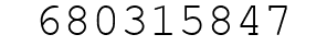 Number 680315847.