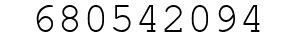 Number 680542094.