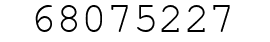 Number 68075227.