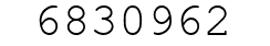 Number 6830962.