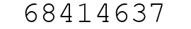 Number 68414637.
