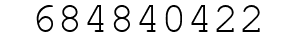 Number 684840422.