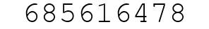 Number 685616478.
