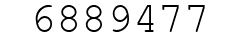 Number 6889477.