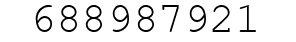 Number 688987921.