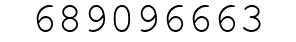 Number 689096663.
