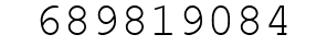 Number 689819084.