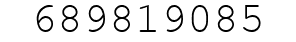 Number 689819085.