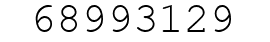 Number 68993129.