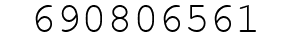 Number 690806561.
