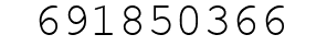 Number 691850366.