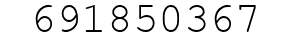 Number 691850367.