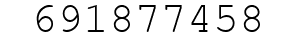 Number 691877458.