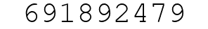 Number 691892479.