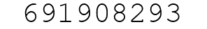 Number 691908293.
