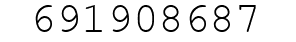Number 691908687.