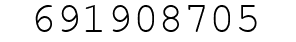 Number 691908705.