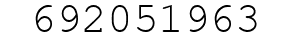 Number 692051963.