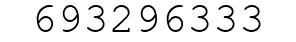 Number 693296333.