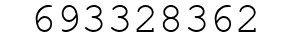 Number 693328362.