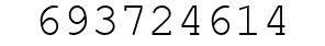 Number 693724614.