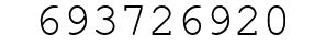 Number 693726920.
