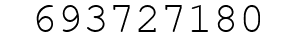 Number 693727180.
