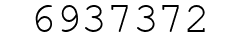 Number 6937372.