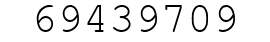 Number 69439709.