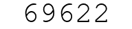 Number 69622.