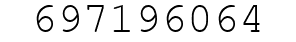 Number 697196064.