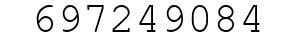 Number 697249084.
