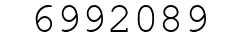 Number 6992089.