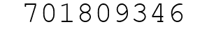 Number 701809346.