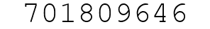 Number 701809646.