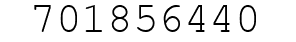 Number 701856440.