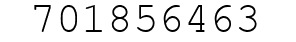 Number 701856463.